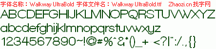 查看字体及作者详细介绍