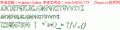 查看字体及作者详细介绍
