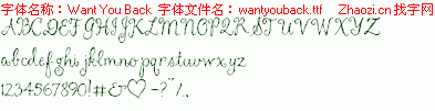 查看字体及作者详细介绍