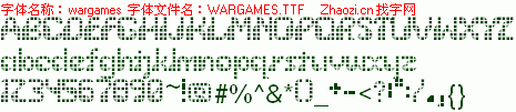 查看字体及作者详细介绍