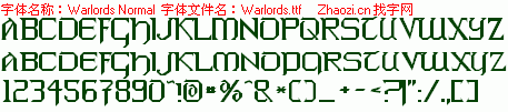 查看字体及作者详细介绍
