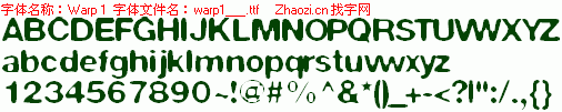 查看字体及作者详细介绍