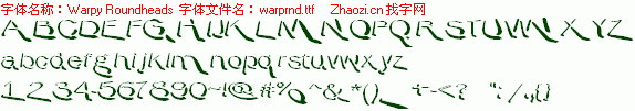 查看字体及作者详细介绍