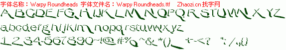 查看字体及作者详细介绍