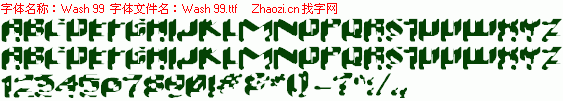 查看字体及作者详细介绍