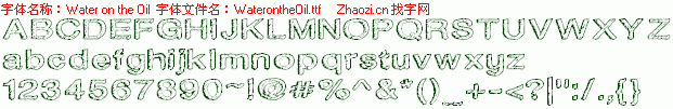 查看字体及作者详细介绍