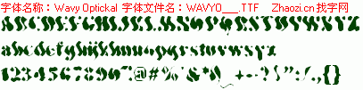 查看字体及作者详细介绍