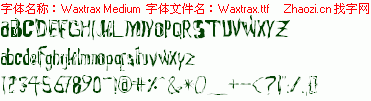 查看字体及作者详细介绍