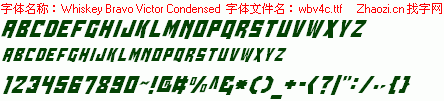 查看字体及作者详细介绍
