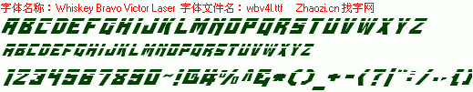 查看字体及作者详细介绍
