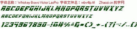 查看字体及作者详细介绍