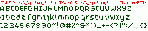 查看字体及作者详细介绍