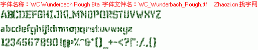 查看字体及作者详细介绍