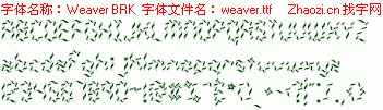 查看字体及作者详细介绍