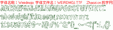 查看字体及作者详细介绍