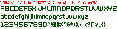 查看字体及作者详细介绍