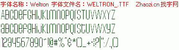 查看字体及作者详细介绍