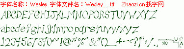 查看字体及作者详细介绍