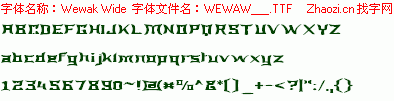 查看字体及作者详细介绍