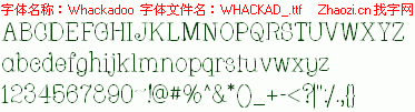 查看字体及作者详细介绍
