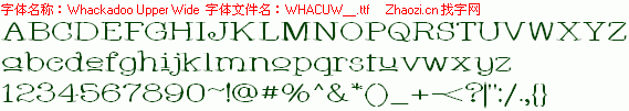 查看字体及作者详细介绍