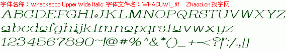 查看字体及作者详细介绍