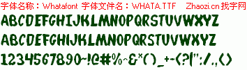 查看字体及作者详细介绍