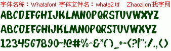 查看字体及作者详细介绍