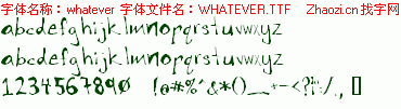 查看字体及作者详细介绍