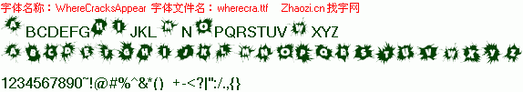查看字体及作者详细介绍