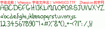 查看字体及作者详细介绍