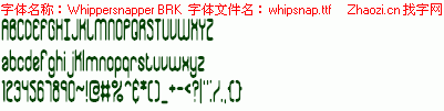 查看字体及作者详细介绍