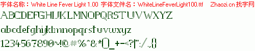 查看字体及作者详细介绍
