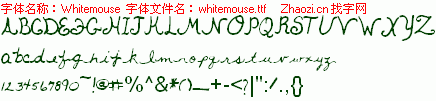 查看字体及作者详细介绍