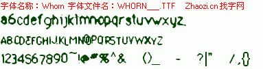 查看字体及作者详细介绍