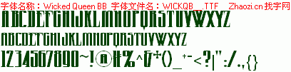 查看字体及作者详细介绍