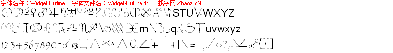 查看字体及作者详细介绍