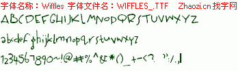 查看字体及作者详细介绍