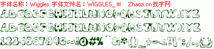 查看字体及作者详细介绍