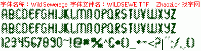 查看字体及作者详细介绍