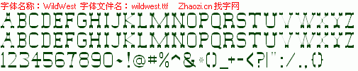查看字体及作者详细介绍
