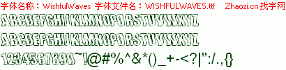 查看字体及作者详细介绍