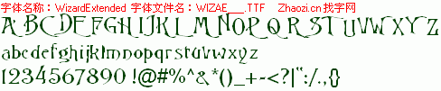 查看字体及作者详细介绍