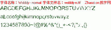 查看字体及作者详细介绍