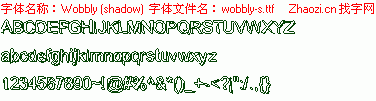 查看字体及作者详细介绍