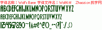 查看字体及作者详细介绍
