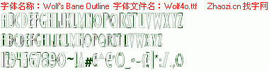 查看字体及作者详细介绍