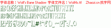 查看字体及作者详细介绍