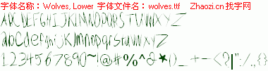 查看字体及作者详细介绍