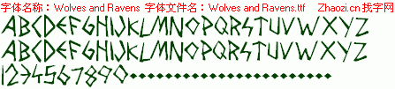 查看字体及作者详细介绍